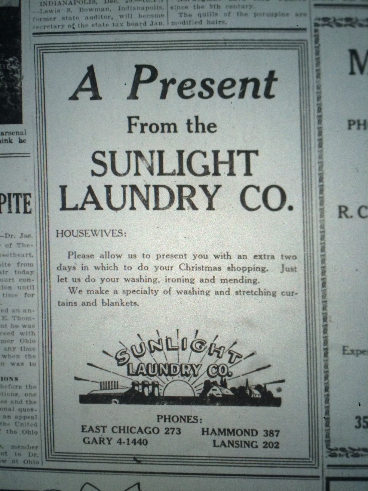 Christmas 1929